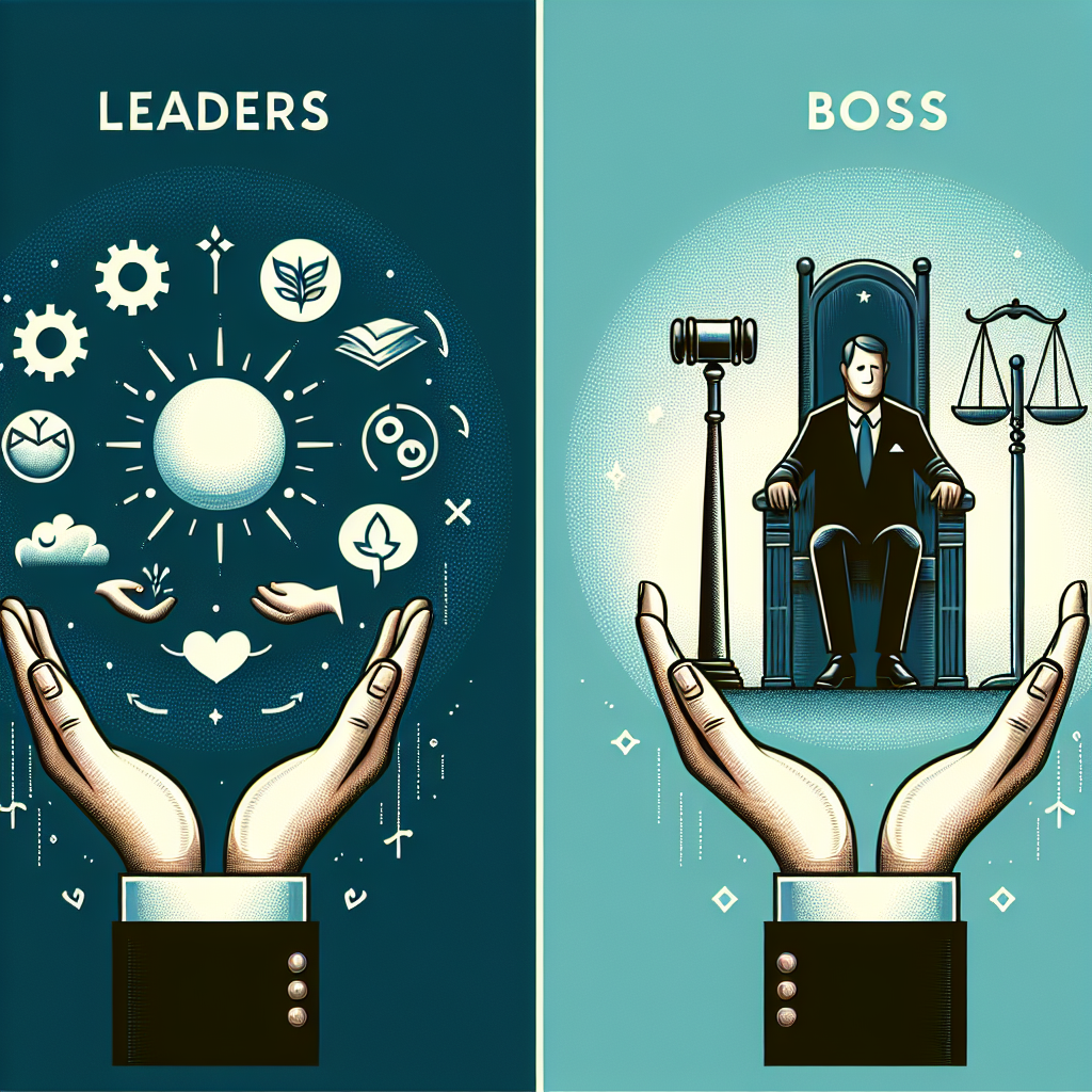 The Distinction between a Leader and a Boss